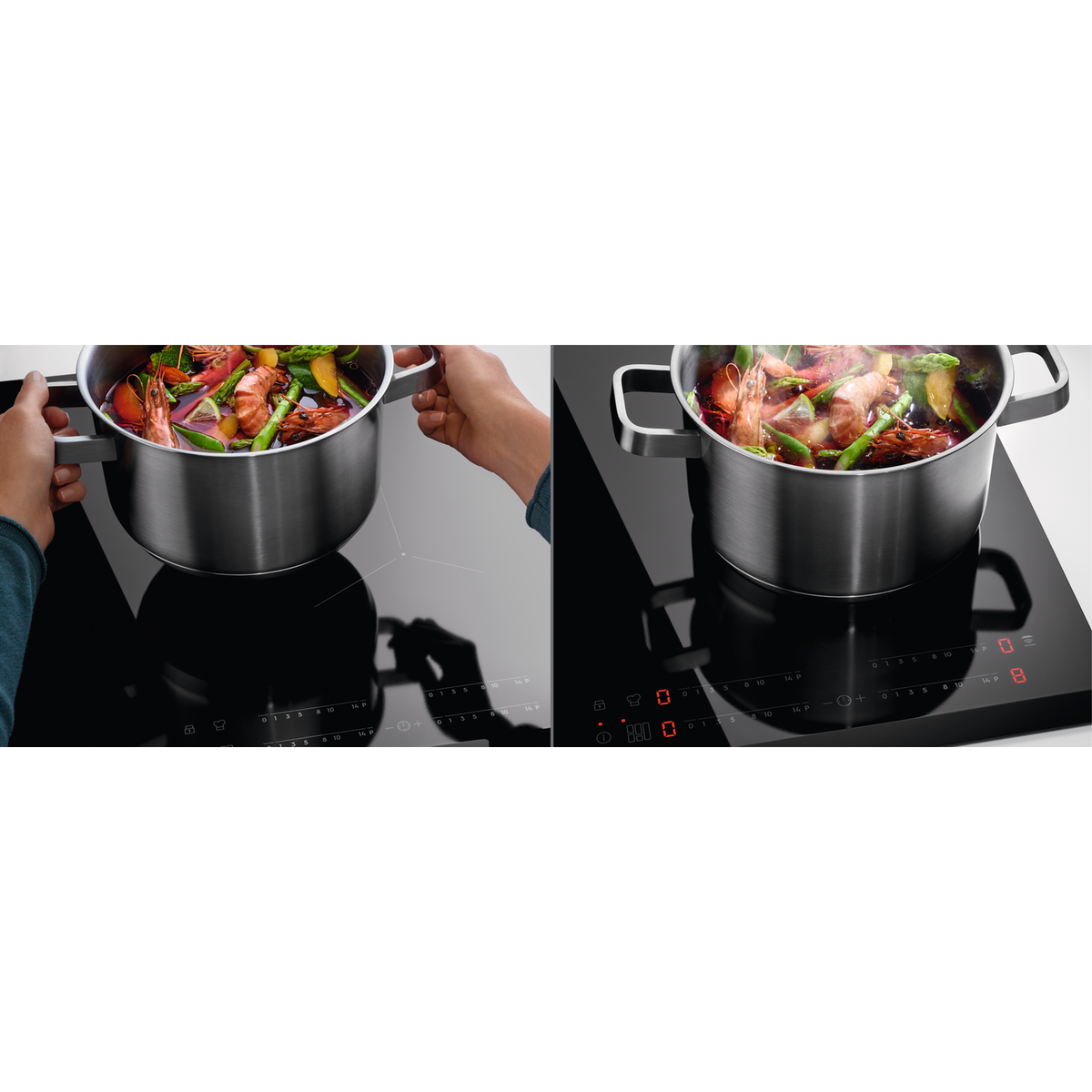 AEG - Plan de cuisson à induction - KFA58SIM