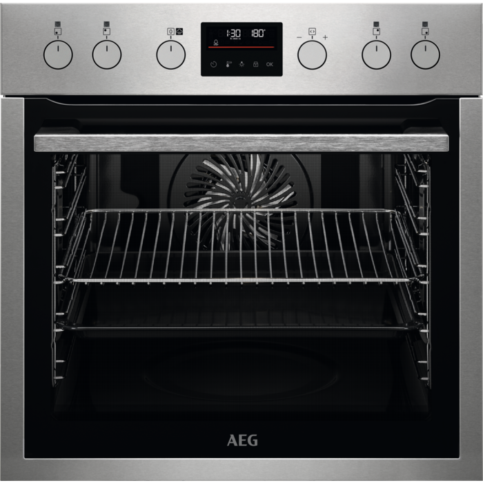 Cuisinière encastrable 60x60 BakingPlus Acier inox avec antitraces de doigts